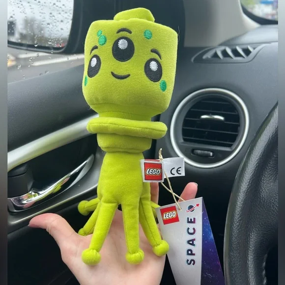 Lego space alien plush green New 2024 Target collection